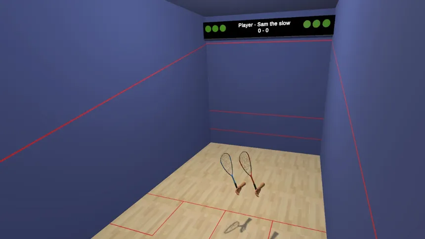Скриншот 3 к игре VR Squash 2017