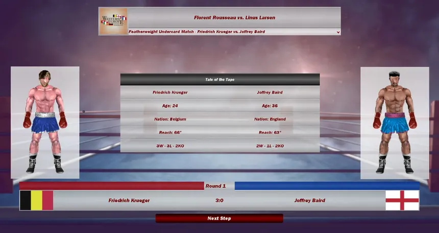 Скриншот 4 к игре World Boxing Manager