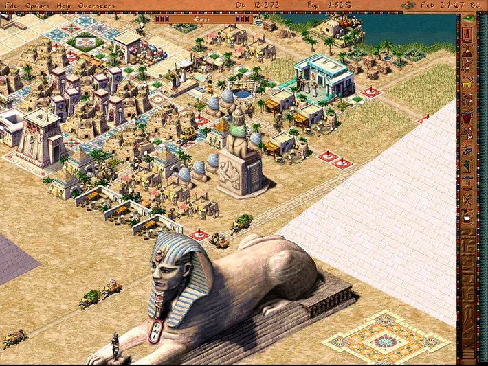 Скриншот 1 к игре Pharaoh + Cleopatra