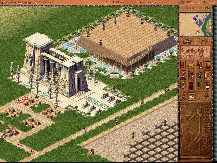 Скриншот 2 к игре Pharaoh + Cleopatra
