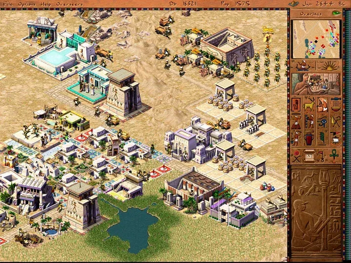 Скриншот 3 к игре Pharaoh + Cleopatra