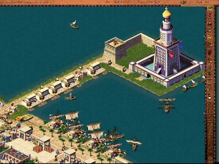 Скриншот 5 к игре Pharaoh + Cleopatra