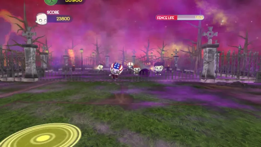 Скриншот 4 к игре Smoots Tennis Survival Zombie