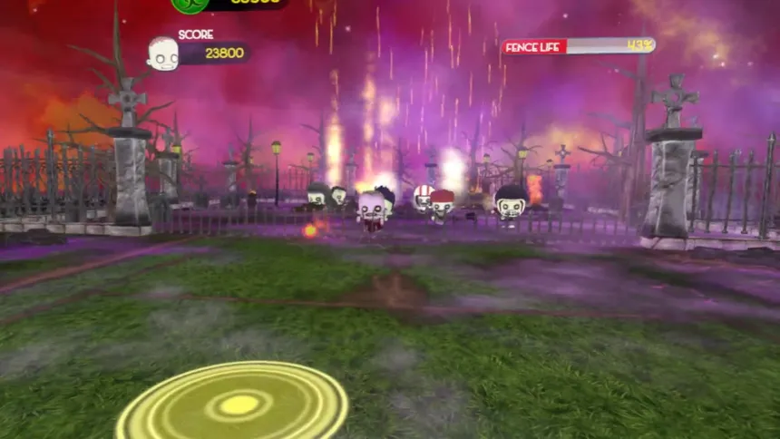Скриншот 5 к игре Smoots Tennis Survival Zombie