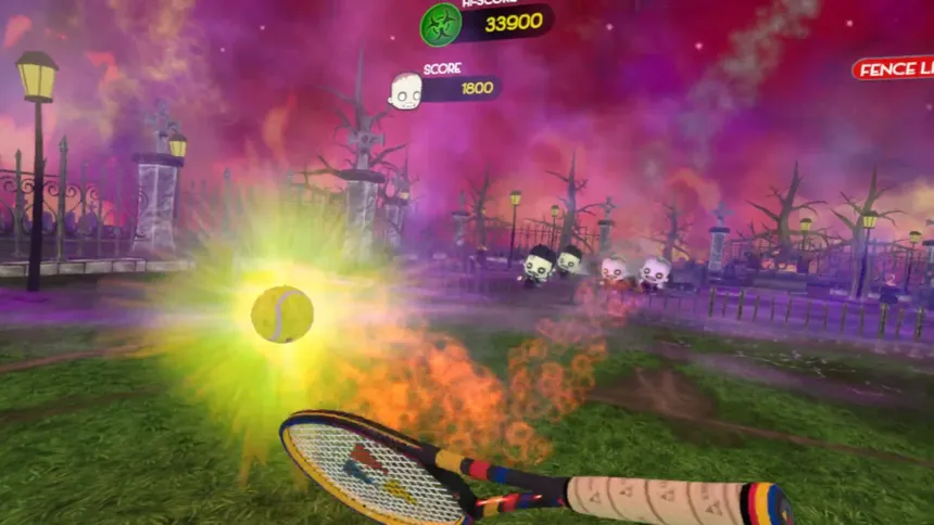 Скриншот 6 к игре Smoots Tennis Survival Zombie