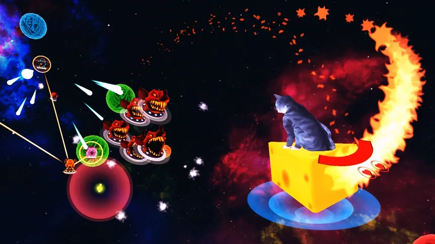 Скриншот 1 к игре Spacecats with Lasers VR