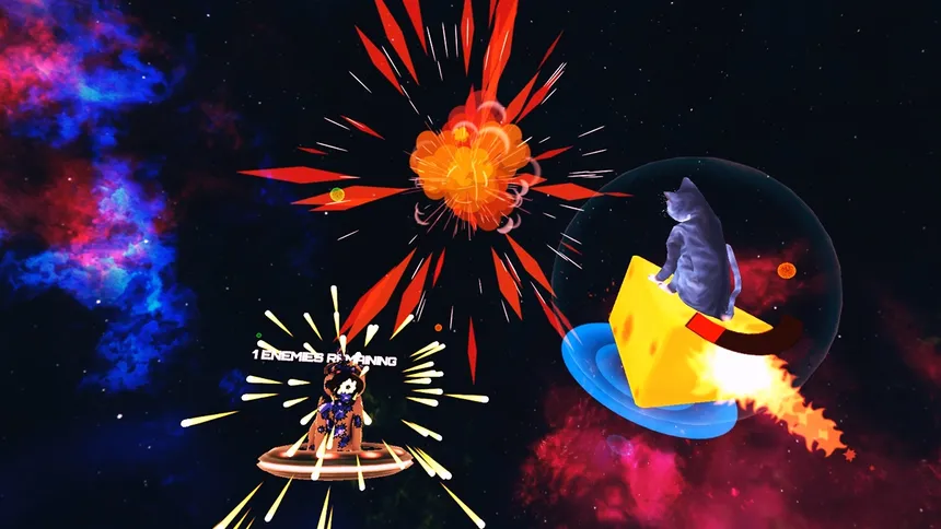 Скриншот 2 к игре Spacecats with Lasers VR