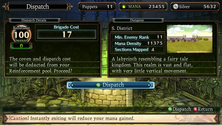 Скриншот 7 к игре Labyrinth of Refrain: Coven of Dusk