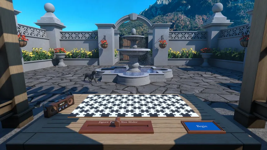 Скриншот 4 к игре The Jigsaw Puzzle Garden