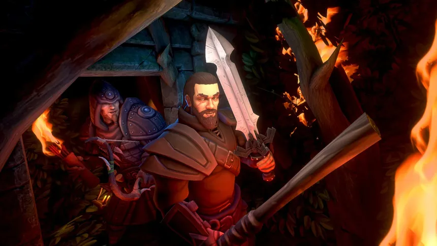 Скриншот 1 к игре VR Dungeon Knight