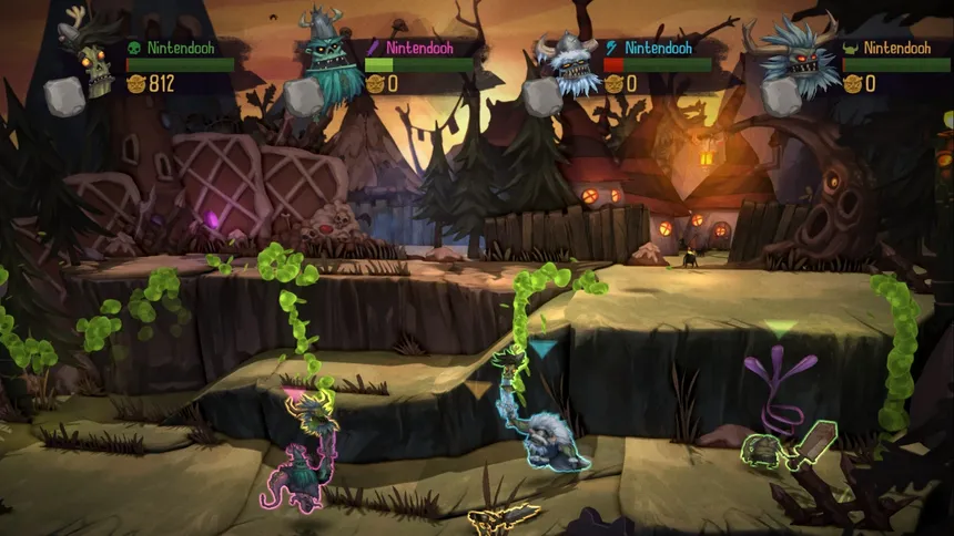 Скриншот 2 к игре Zombie Vikings: Stab-a-thon