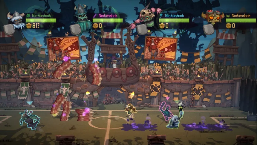 Скриншот 4 к игре Zombie Vikings: Stab-a-thon