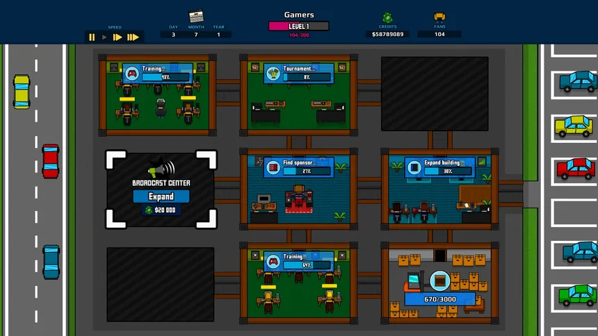 Скриншот 5 к игре Gamer Career Tycoon