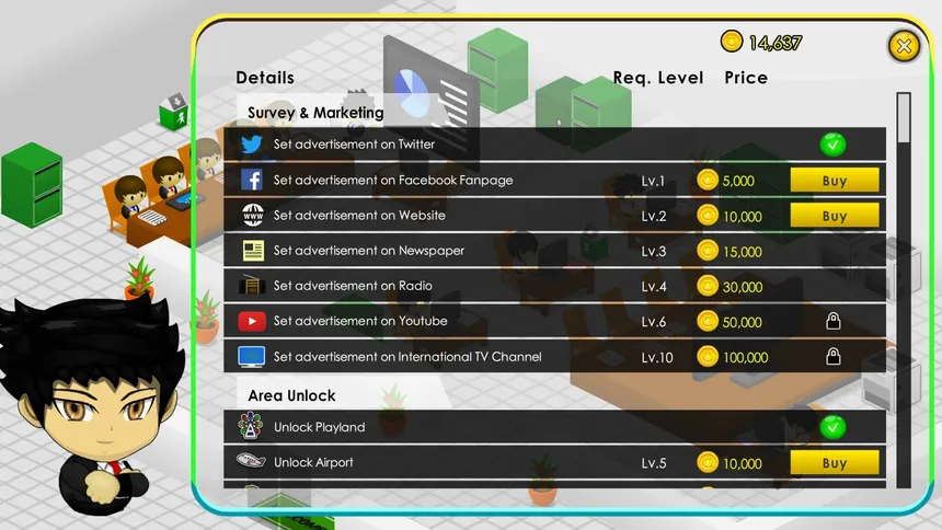 Скриншот 4 к игре Multishop Tycoon Deluxe