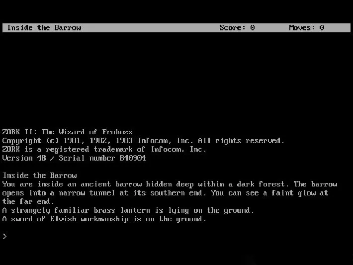 Скриншот 3 к игре Zork Anthology
