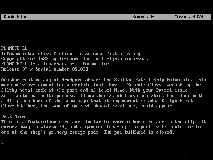 Скриншот 5 к игре Zork Anthology