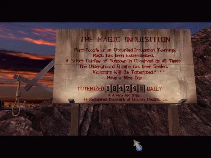 Скриншот 1 к игре Zork: Grand Inquisitor