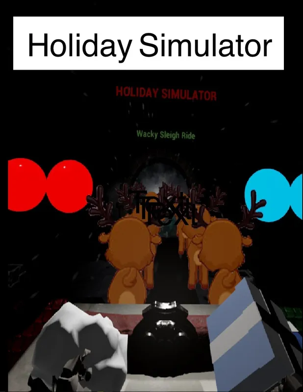 Скриншот 1 к игре Holiday Simulator : Wacky Sleigh Ride