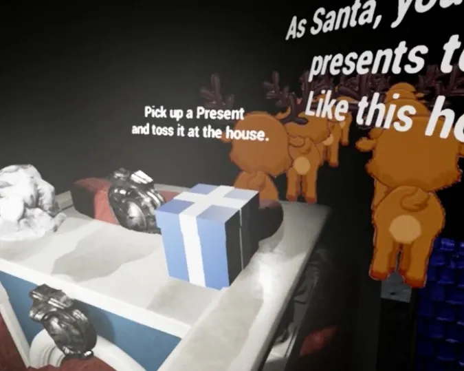Скриншот 2 к игре Holiday Simulator : Wacky Sleigh Ride