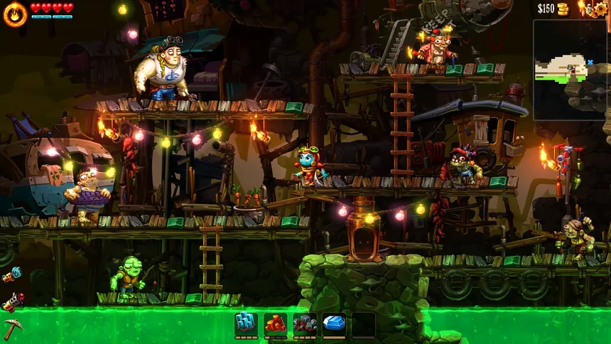 Скриншот 4 к игре SteamWorld Dig 2