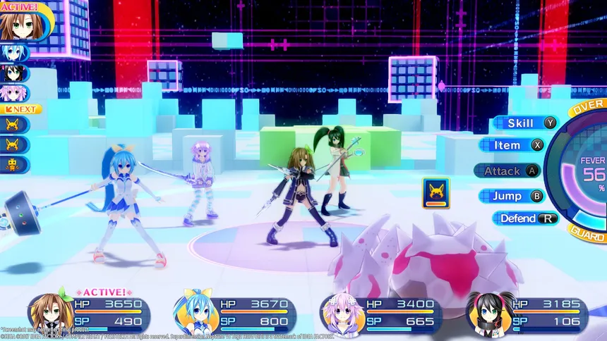 Скриншот 2 к игре Superdimension Neptune VS Sega Hard Girls
