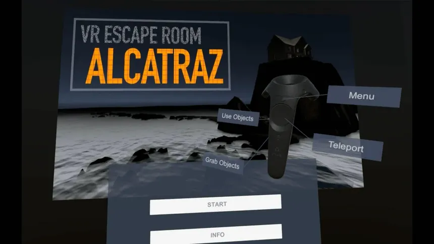 Скриншот 1 к игре Alcatraz: VR Escape Room