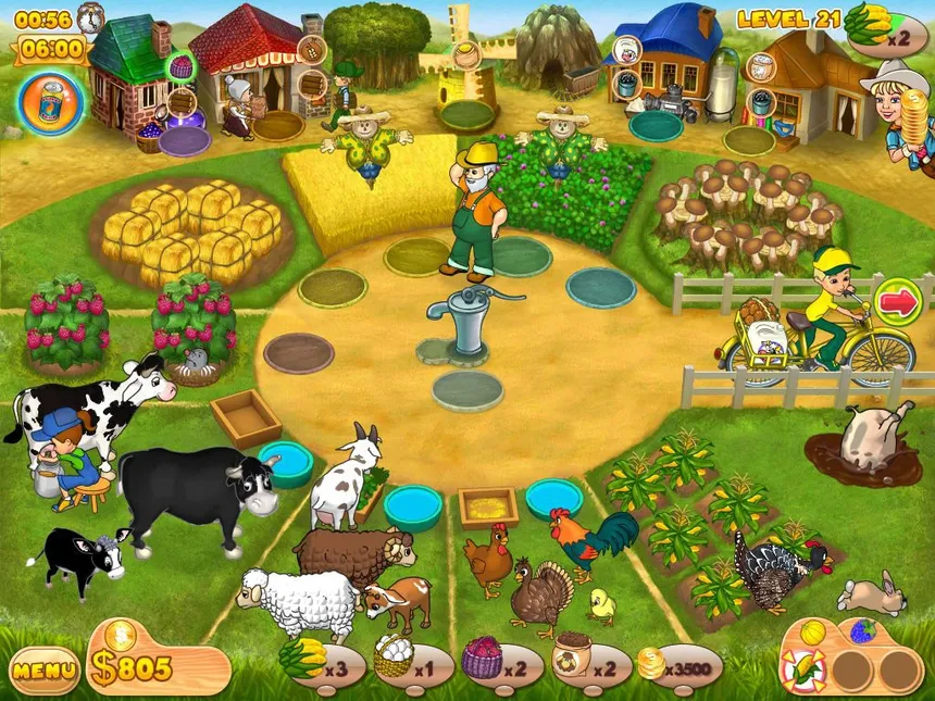 Скриншот 2 к игре Farm Mania 2