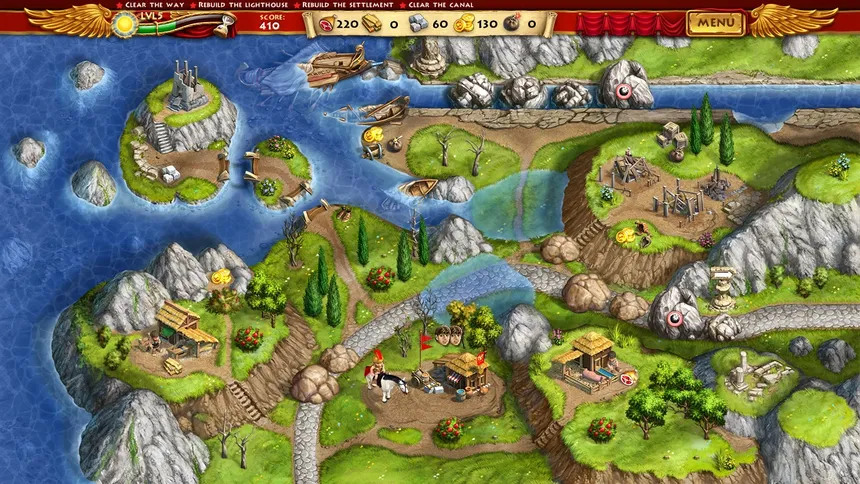 Скриншот 4 к игре Roads of Rome: New Generation