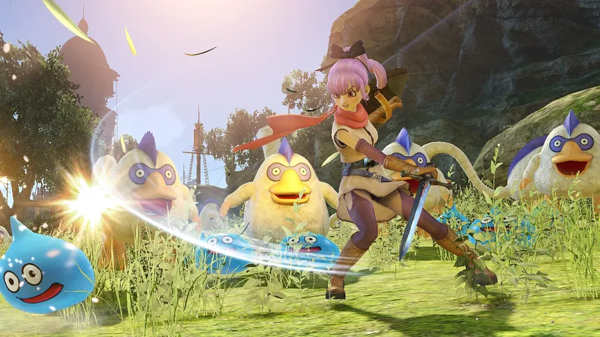 Скриншот 1 к игре DRAGON QUEST HEROES II