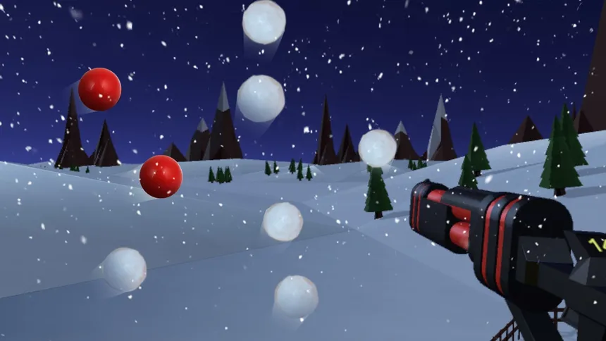 Скриншот 2 к игре VR Snowballs
