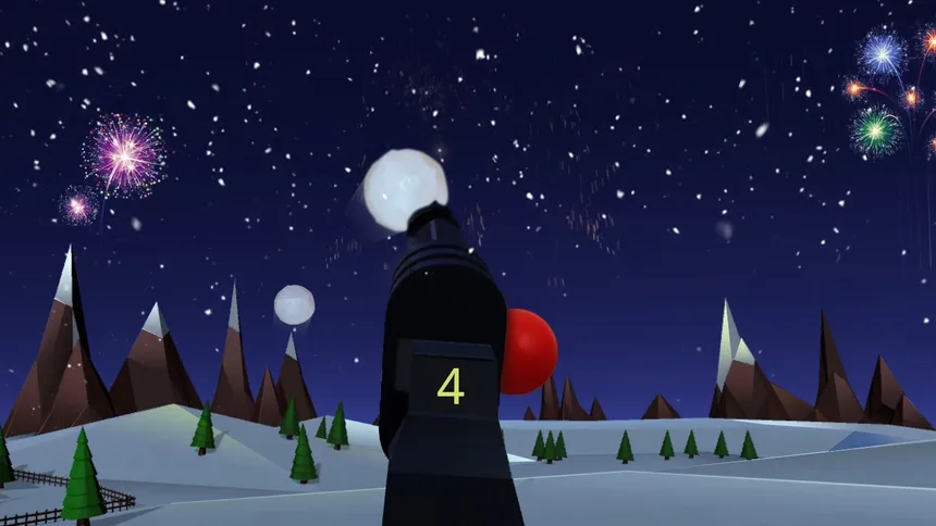 Скриншот 4 к игре VR Snowballs