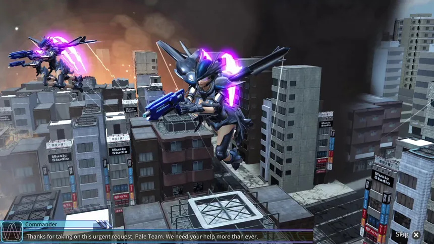 Скриншот 1 к игре EARTH DEFENSE FORCE 4.1 WINGDIVER THE SHOOTER