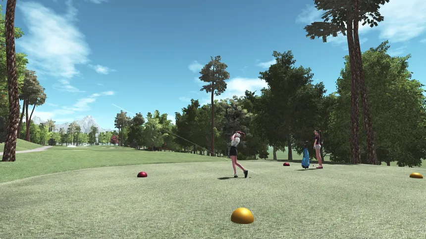 Скриншот 1 к игре VR Golf Online