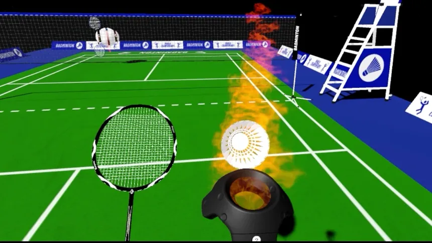 Скриншот 1 к игре Space Badminton VR