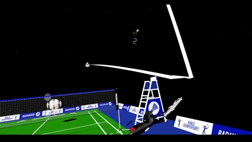 Скриншот 4 к игре Space Badminton VR