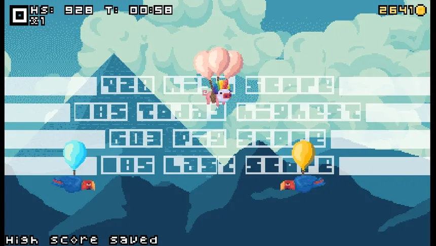 Скриншот 1 к игре Balloon Popping Pigs