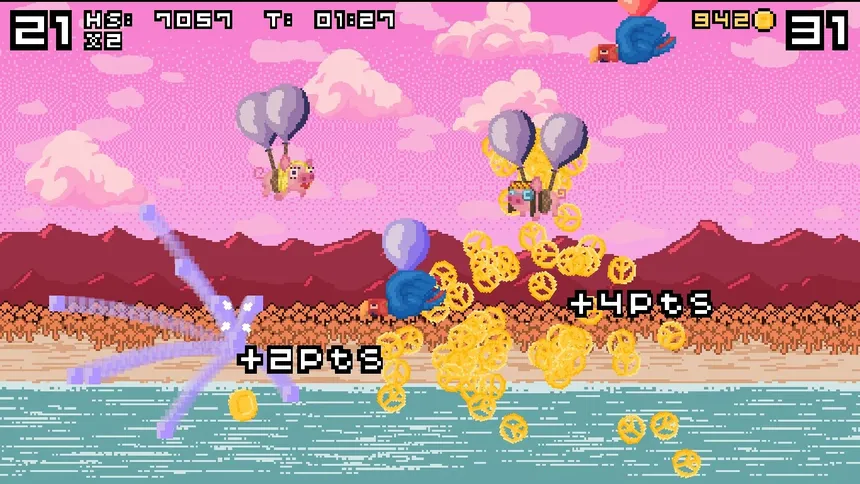 Скриншот 2 к игре Balloon Popping Pigs
