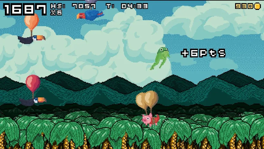 Скриншот 3 к игре Balloon Popping Pigs