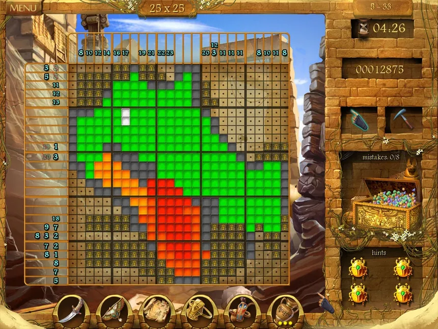 Скриншот 3 к игре Arizona Rose and the Pharaohs' Riddles