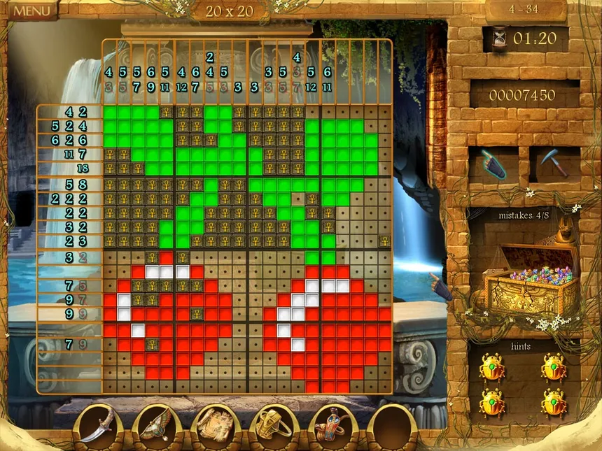 Скриншот 5 к игре Arizona Rose and the Pharaohs' Riddles
