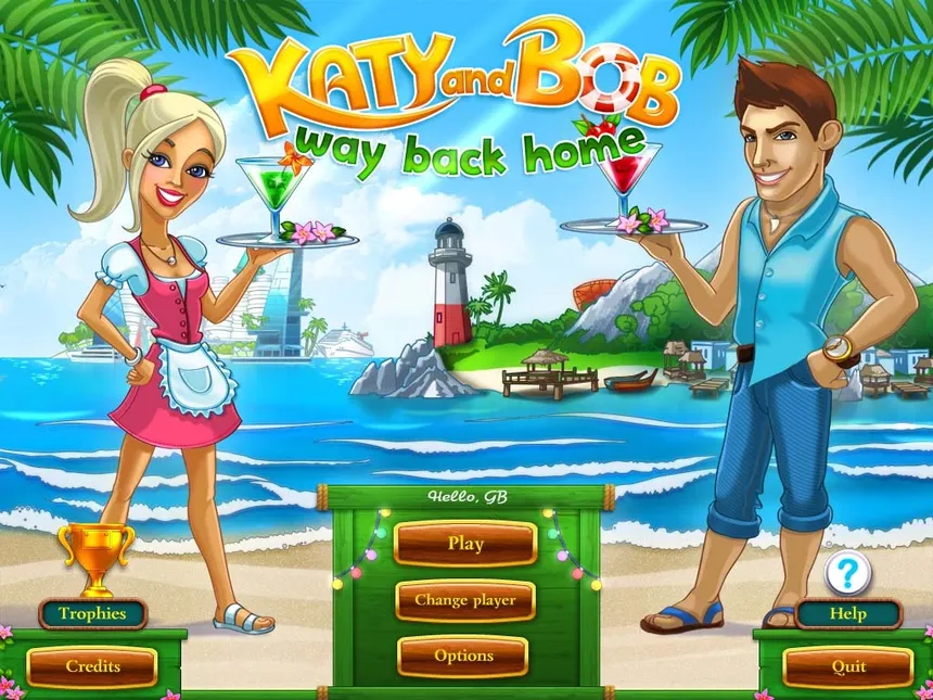 Скриншот 1 к игре Katy and Bob Way Back Home