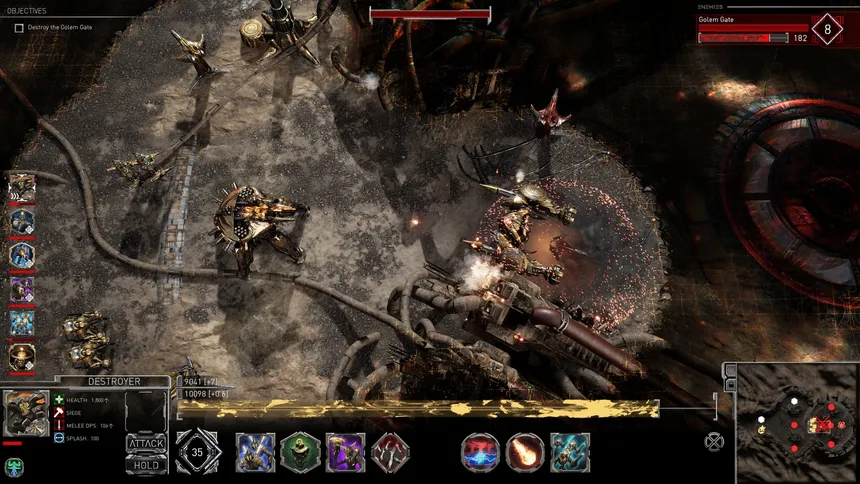 Скриншот 8 к игре Golem Gates