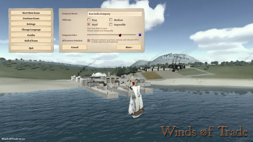 Скриншот 1 к игре Winds Of Trade