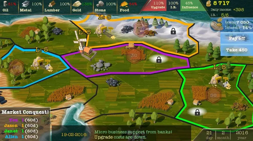 Скриншот 1 к игре Economic Conquest