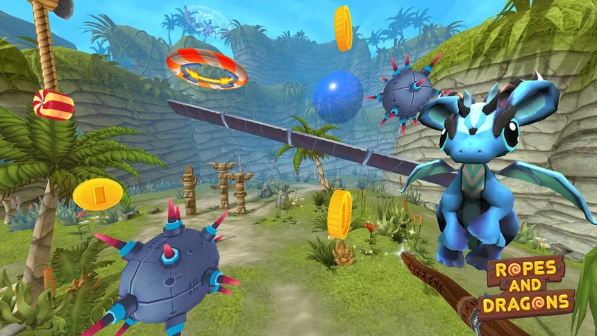 Скриншот 2 к игре Ropes And Dragons VR