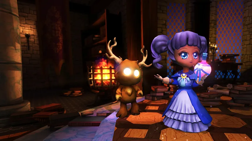 Скриншот 1 к игре Luna and the Moonling