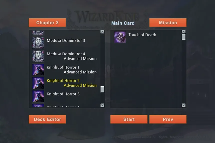 Скриншот 1 к игре Wizard King