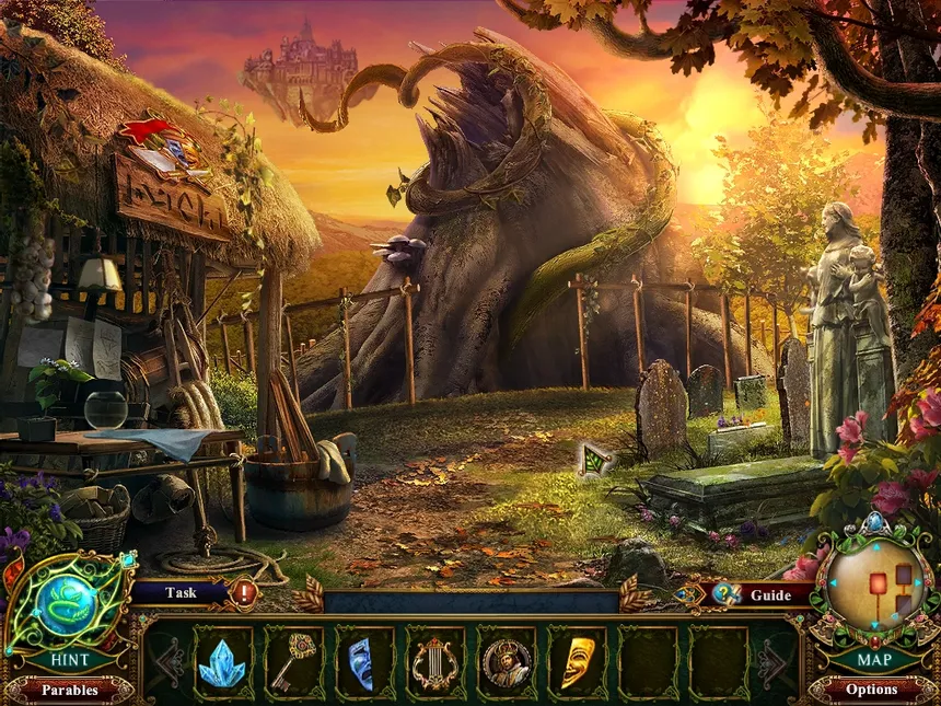 Скриншот 1 к игре Dark Parables: Jack and the Sky Kingdom Collector's Edition