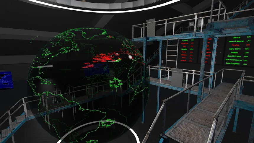 Скриншот 2 к игре DEFCON VR