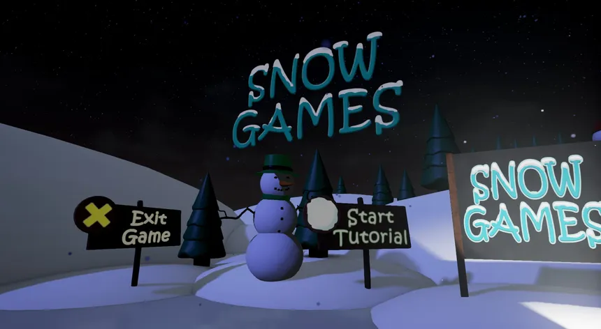 Скриншот 2 к игре Snow Games VR